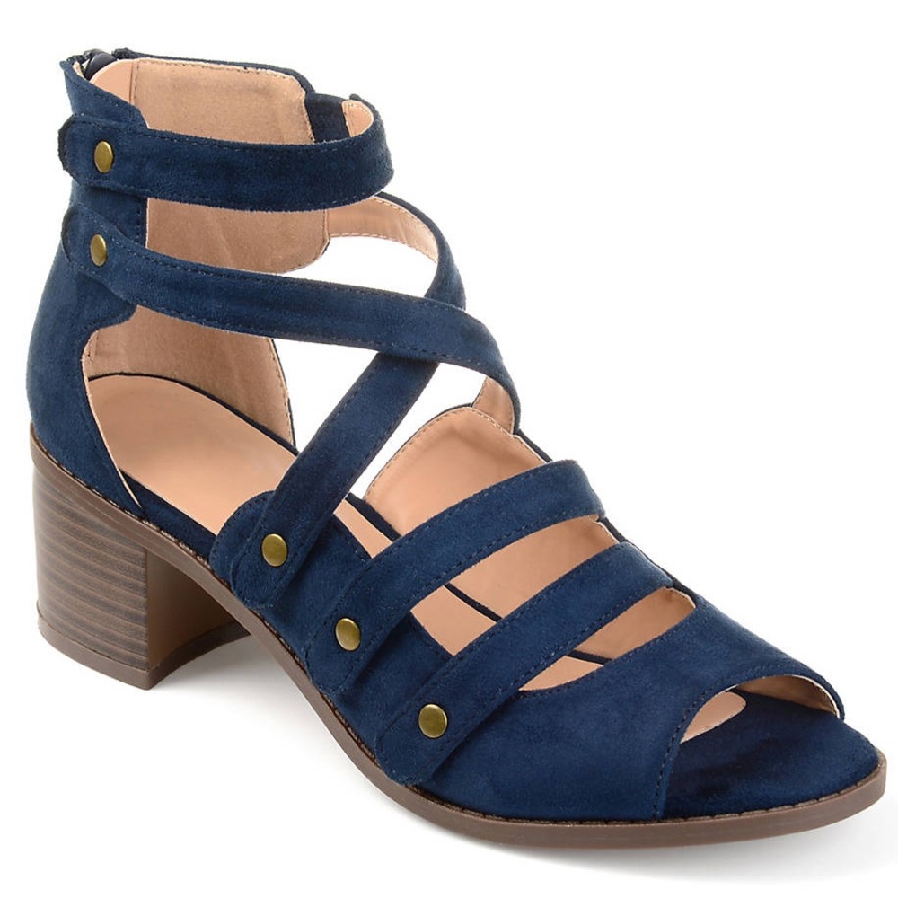 Journee Collection Arbor Blue Sandal